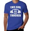 This Girl Loves Her Sexy Trucker Shirt T-Shirt graphics animal prinfor boys aesthetic clothes sweat shirts, men