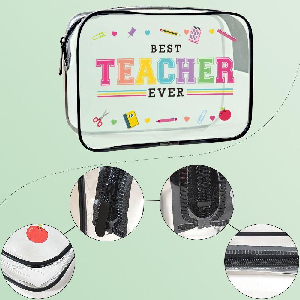 New Transparent Cosmetic Bag Storage Large Capacity Travel Organizer PVC Waterproof Toiletry Pouch Women