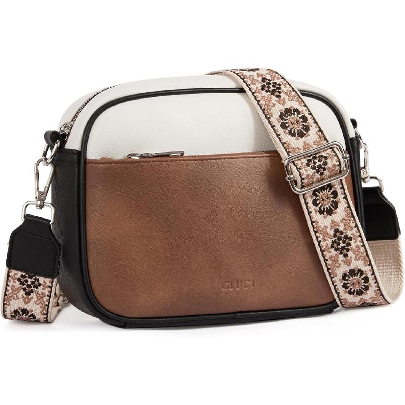 CLUCI Crossbody Bags for Women Crossbody Purses for Women Cross Body Bag Crossbody Purse with Adjustable Wide Strap