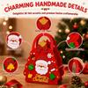 Non-woven Fabric Xmas Candy Bag Santa Claus Handmade Handbag Toy DIY Christmas Bag Toddlers