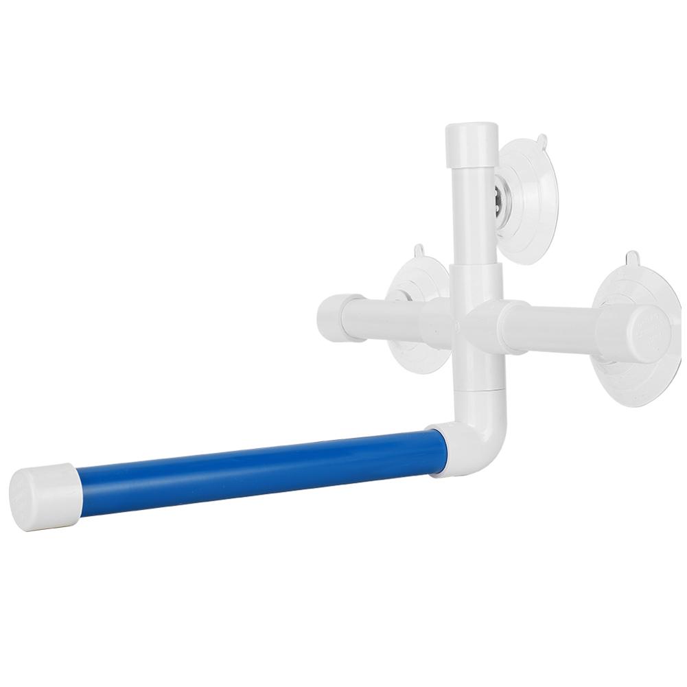 Parrots Shower Standing Rod Pet Bird Firm Shape Perch with Suction Cup Bathing Supplies
