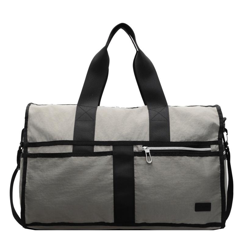 

Dry and Wet Separation Sports Fitness Yoga Bag Large Capacity Multi-pocket Classification Design Casual Simple Handbag Travel Bag серый