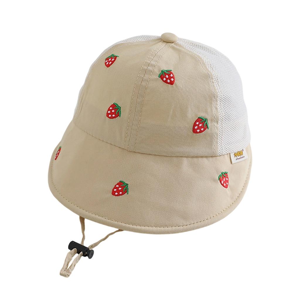 Breathable Mesh Sun Cap Summer Beach Hat Travel Kids Bucket Hat Outdoor хаки
