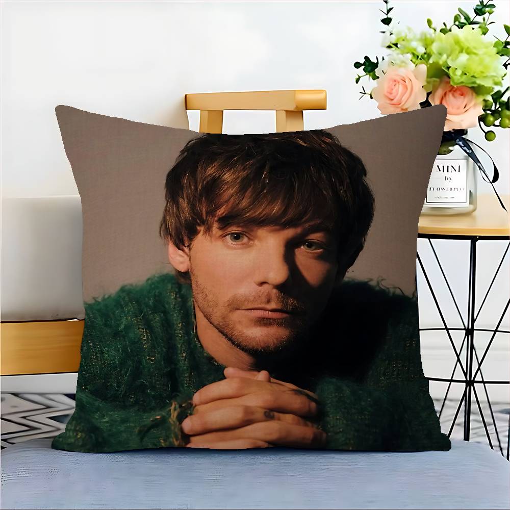 L-Louis Singer T-Tomlinsons Pillow Covers Cartoon Sofa Decorative Home Double-sided Printing Short Plush Cute Cushion Cover