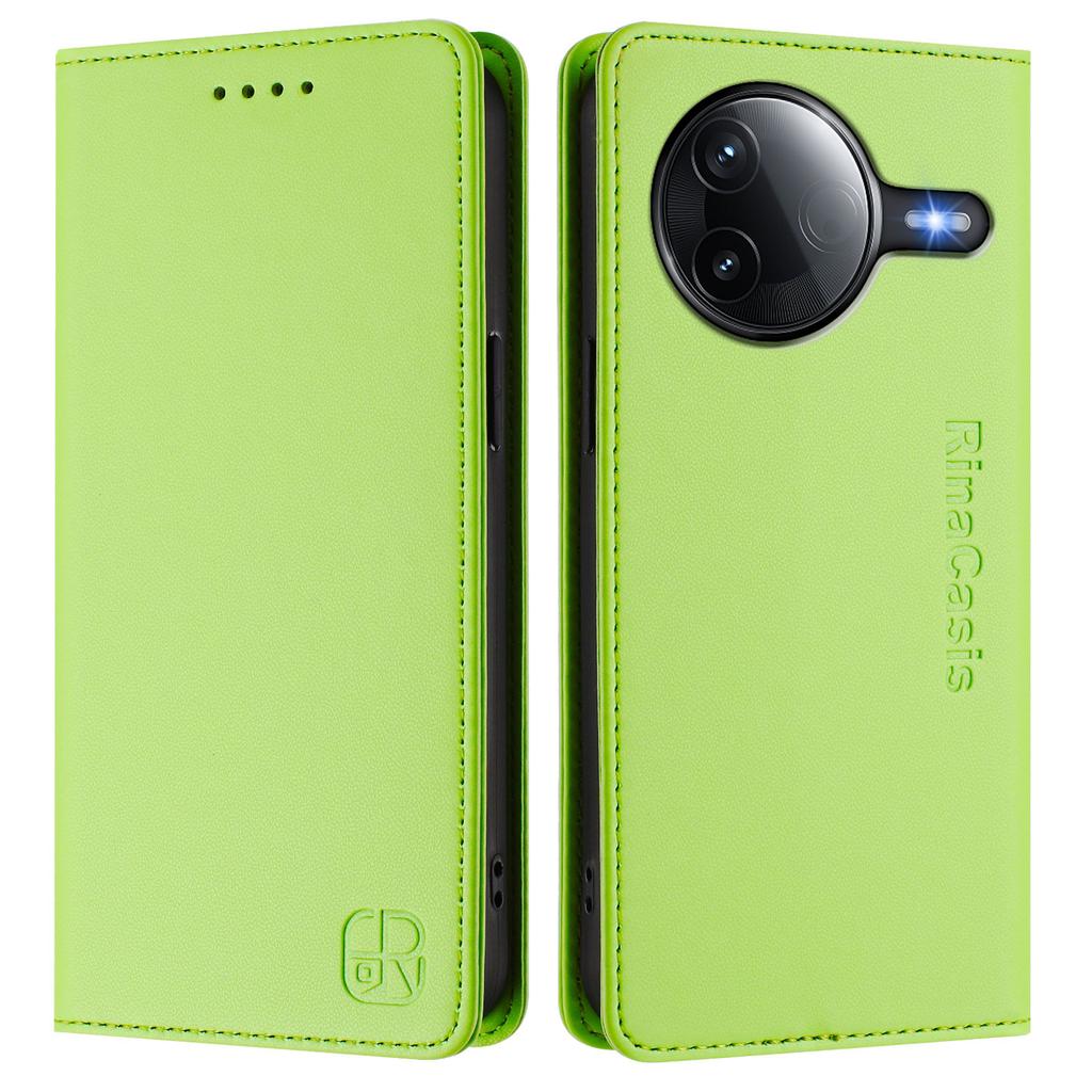 For Xiaomi Poco F7 Pro 5G/Xiaomi Redmi K80 5G/Xiaomi Redmi K80 Pro 5G/Xiaomi Poco F7 Ultra 5G Phone Cover with RFID Blocking Wallet Stand