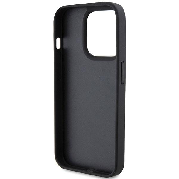 Ferrari Fehcp15Lptwk Iphone 15 Pro 6.1 Czarny/Black Hardcase Twist Metal Logo