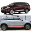 Car Door Long Strips Stickers for Kia Sorento 1 2 4 R UM XM BL MQ4 Sport Style Vinyl Film Decoration Auto Tuning Accessories