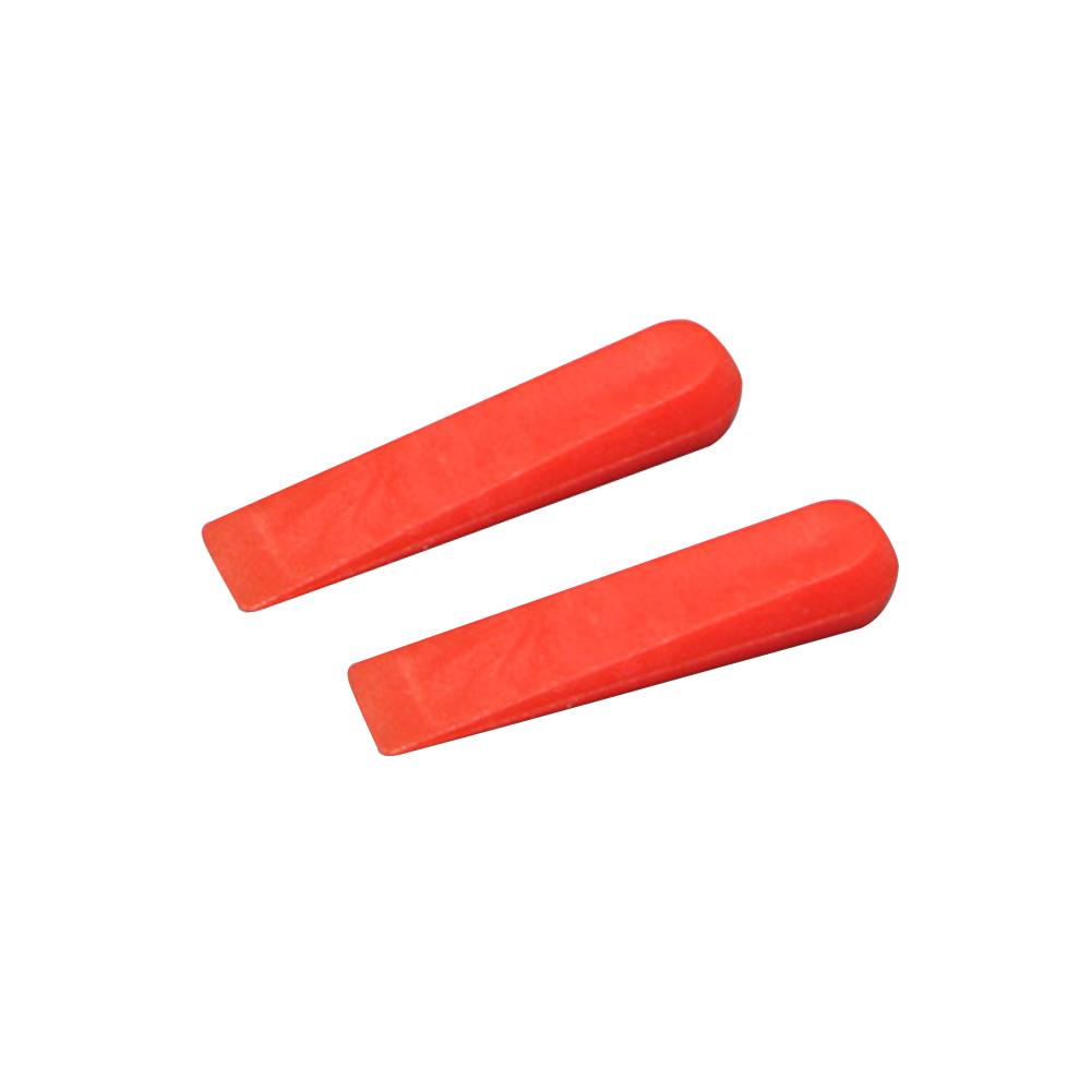 

100Pcs Impact- Resistant Ceramic Floor Wall Spacer Leveling Tiling Accessory Kit Reusable Wedge Tile Spacer Locator