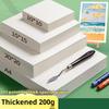 Papel para Pastel a Óleo 200GSM Papel Especial para Bastão de Pintura a Óleo Desenho em Branco A4 Cartão Ácido Livre para Colorir com Giz Lápis de Cor Pintura