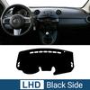 Car Dashboard Cover For Mazda 2 DE Demio 2007 2008 2009 2010 2011 2012 2013 2014 trument Desk Sun Shade Mat Accessories