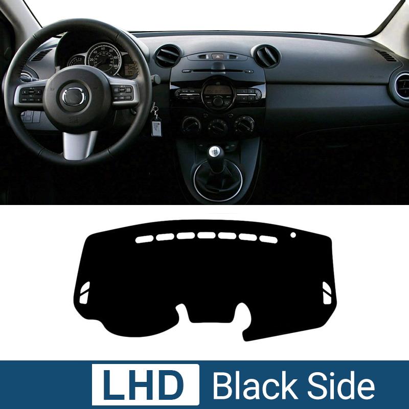 Car Dashboard Cover For Mazda 2 DE Demio 2007 2008 2009 2010 2011 2012 2013 2014 trument Desk Sun Shade Mat Accessories