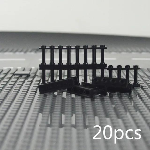 DO IT YOURSELF Assembles Particles 6140 2486 6187 Technical MOC Parts Rails Stair Fence Guardrail Panel Barrier Ladder City Construction Bricks