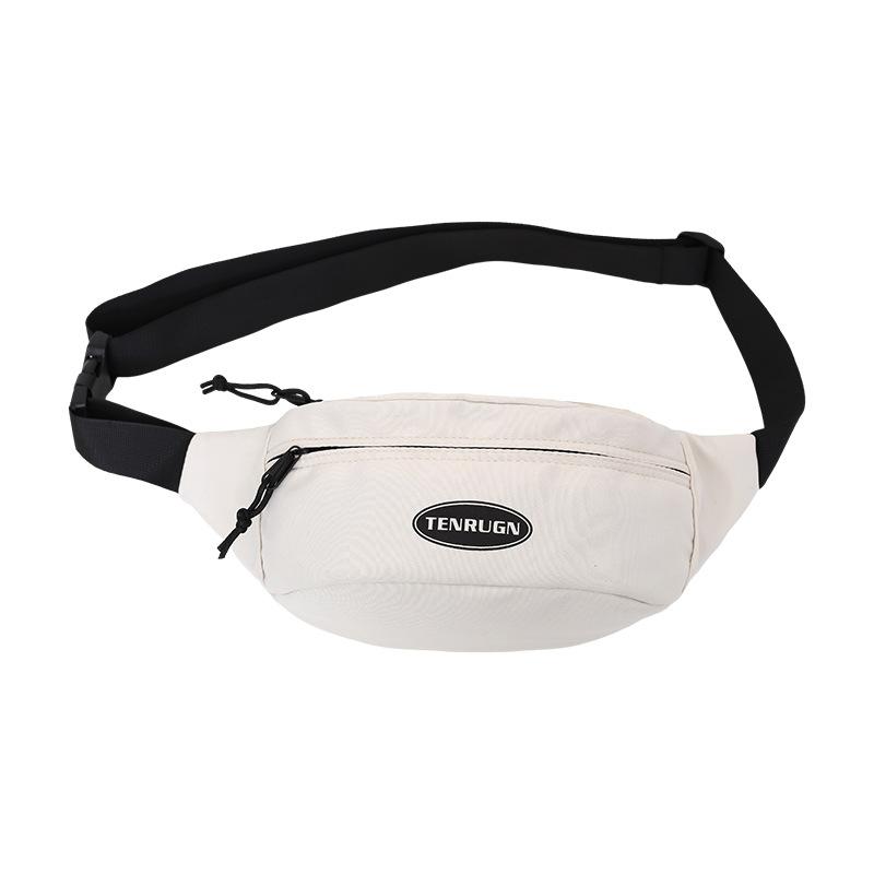 Japanese Trendy Messenger Bag Outdoor Simple Waterproof Breast Bag Trendy Men'S Bag Sports Mobile Phone Fanny Pack