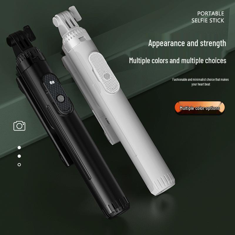 P160 Aluminum Alloy Multifunctional Bluetooth Selfie Stick Tripod for Videos & Live Streaming