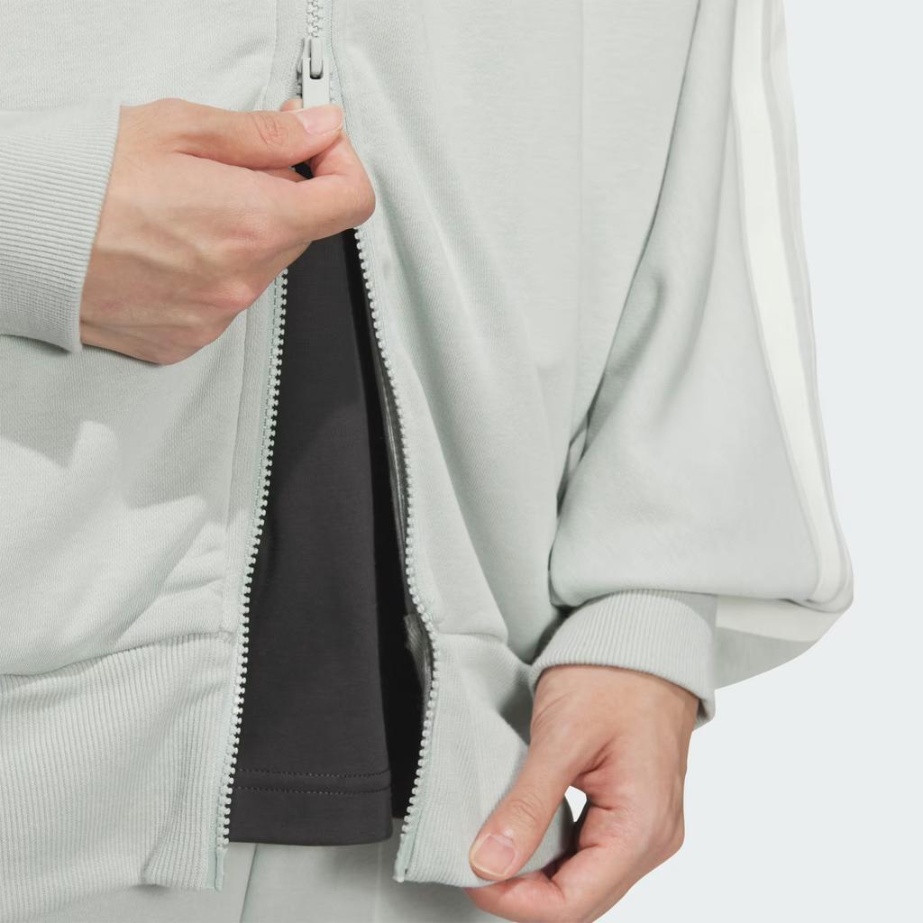 Adidas Casual Sports Simple Hooded Jacket Men Jackets Light-Gray JL6079