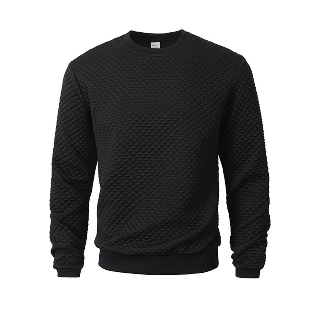 Men's Retro Pullover Neck Casual Sweatshirt