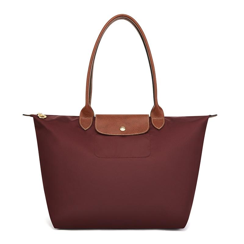 Longchamp Le Pliage dubur rokturi, rāvējslēdzēja