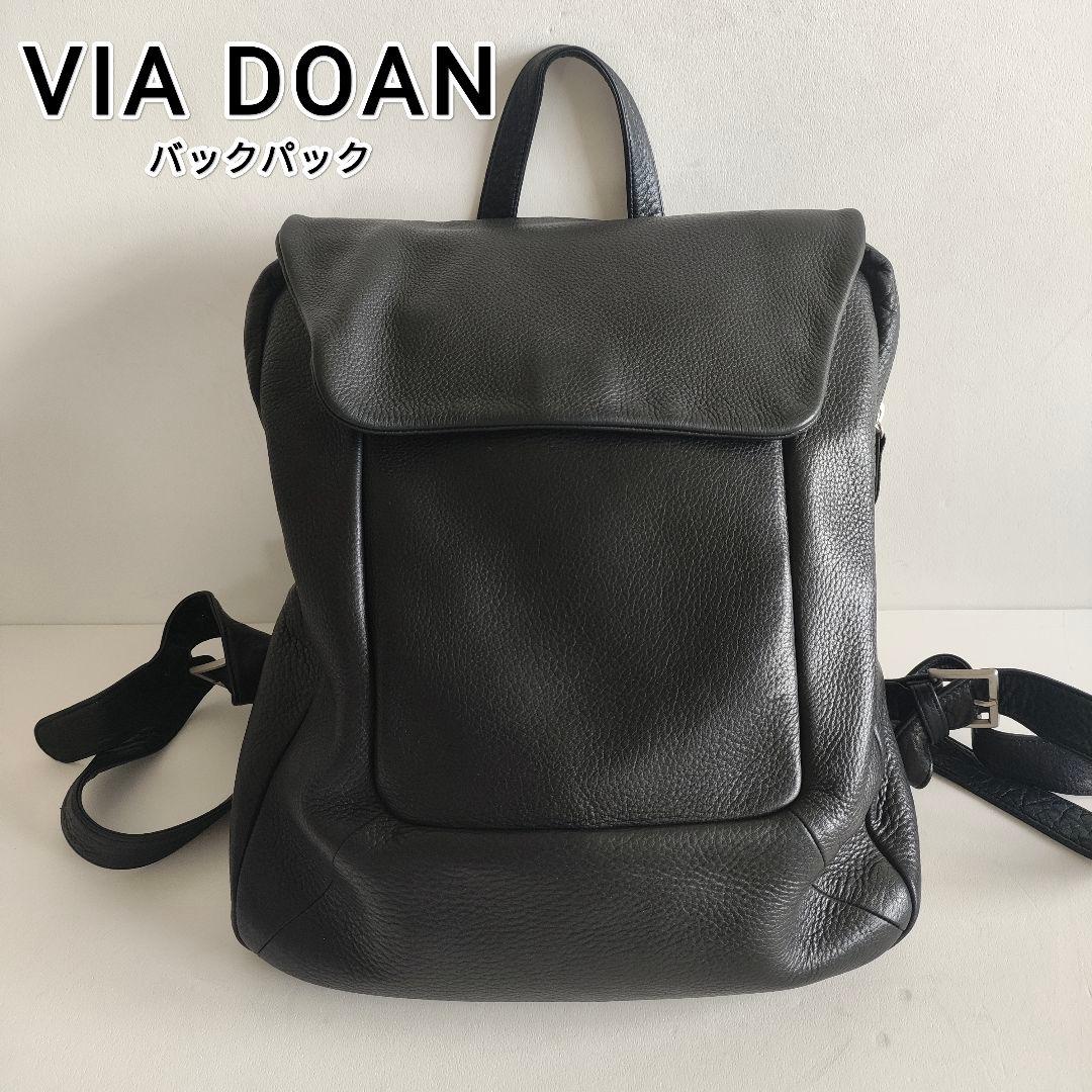

[USED] VIA DOAN ZILDA A4 Size Leather Backpack