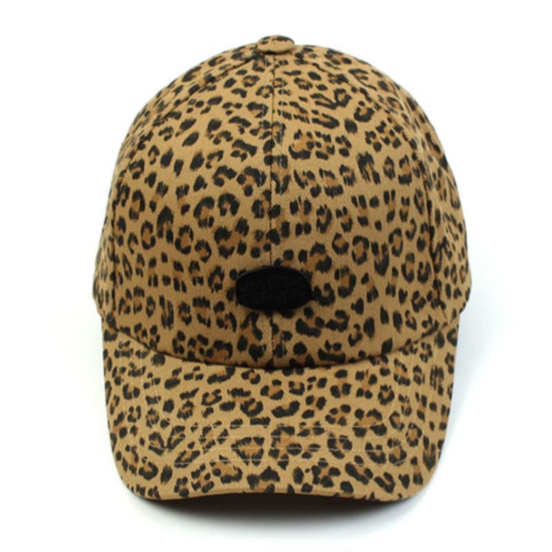 Universal chemistry Leopard CT Ballcap BK Leopard print ball Cap