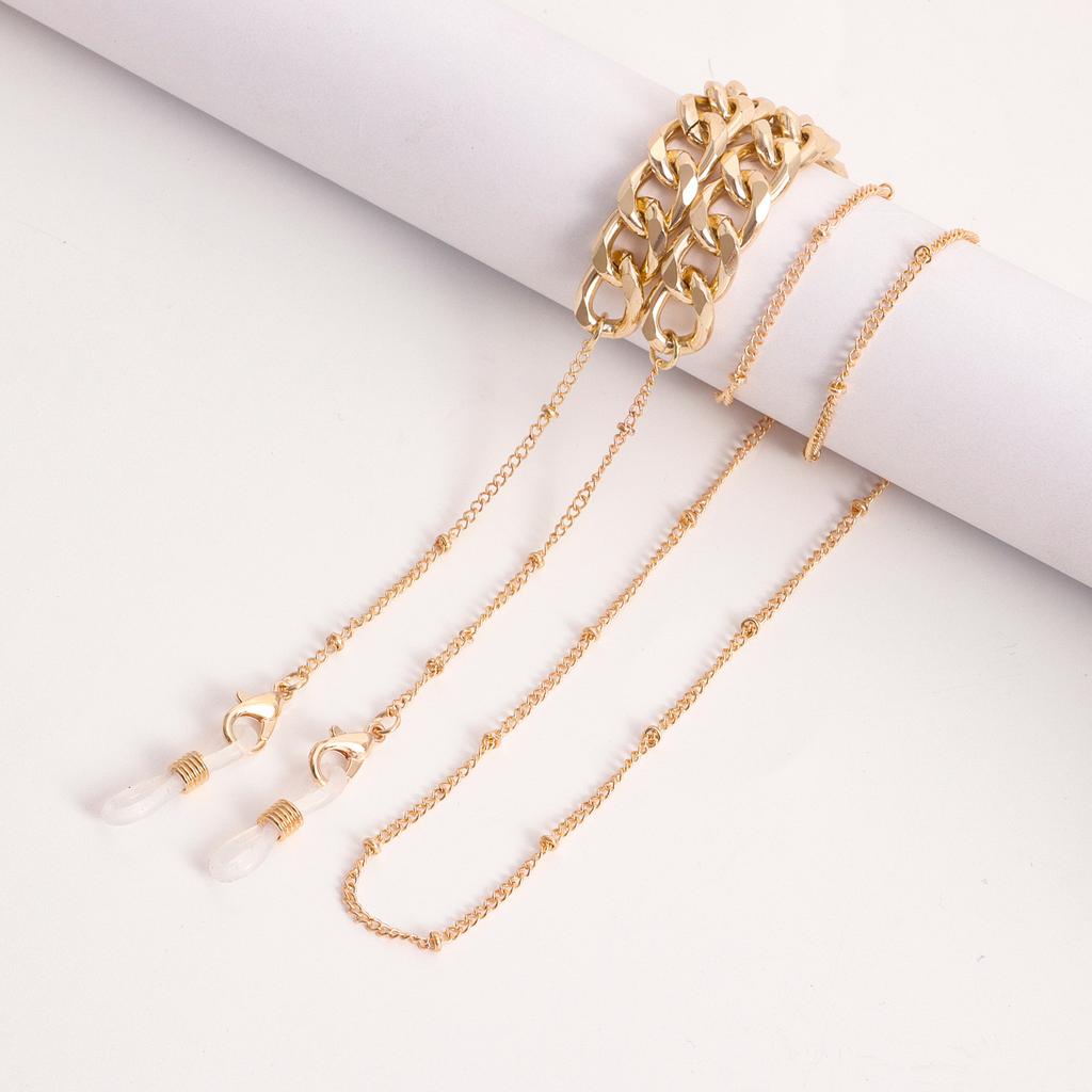 Mask hanging chain glasses hanging chain glasses chain mask chain glasses metal hanging chain metal chain spot spot