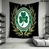 AC Omonia logo Wall Hanging Printed Fabric Blanket Decorative Tapestries for Bedroom Living Room Home Decor