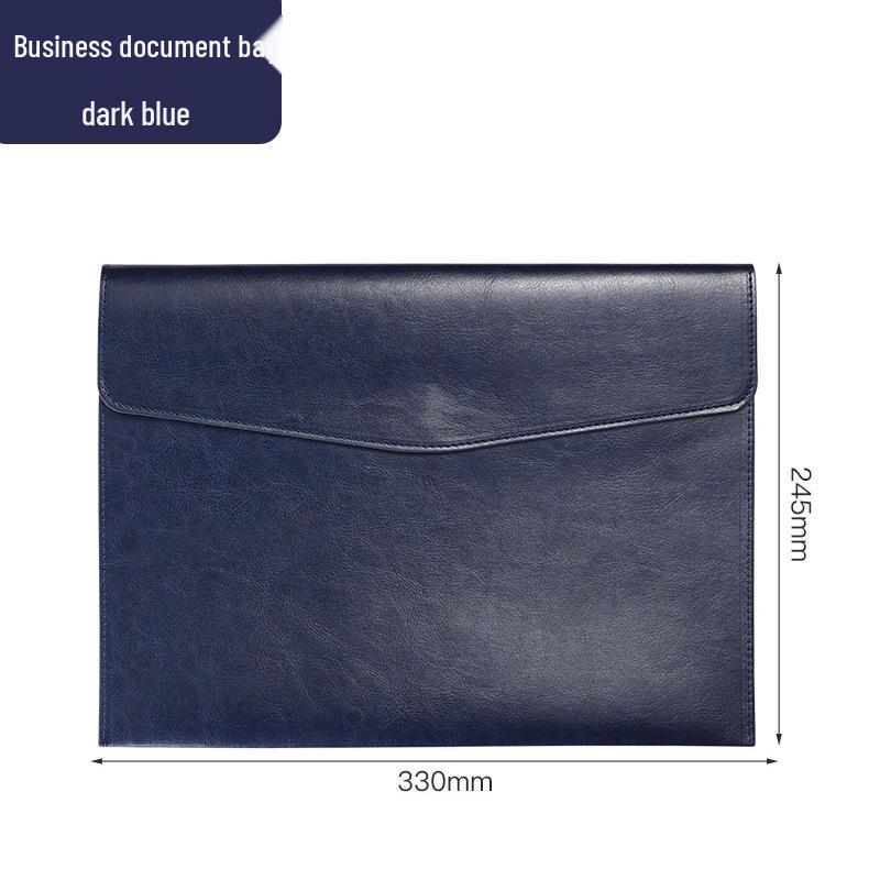 Dosar Documente A4 din Piele: Soluție de stocare pentru contracte și întâlniri de birou