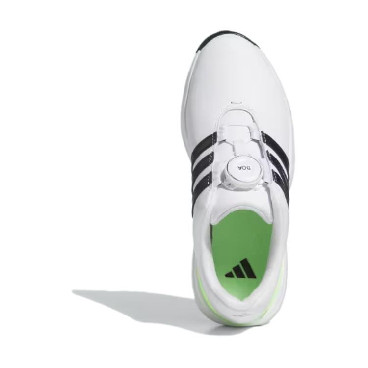 Adidas Tour 360 24 BOA Golf J White Green Spark Kids Sneakers Cloud-White Core-Black IF0268