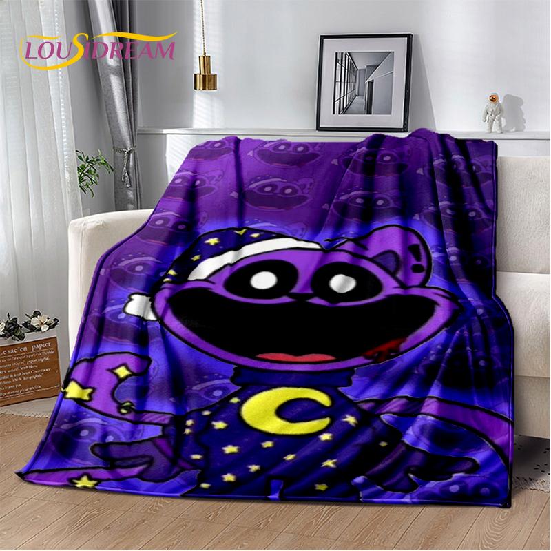 Cute S-Smiling C-Critters Catnap Craftycorn Cartoon Soft Blankets,Throw Blanket Comfortable Blanket for Beds Sofa Home Kids Gift