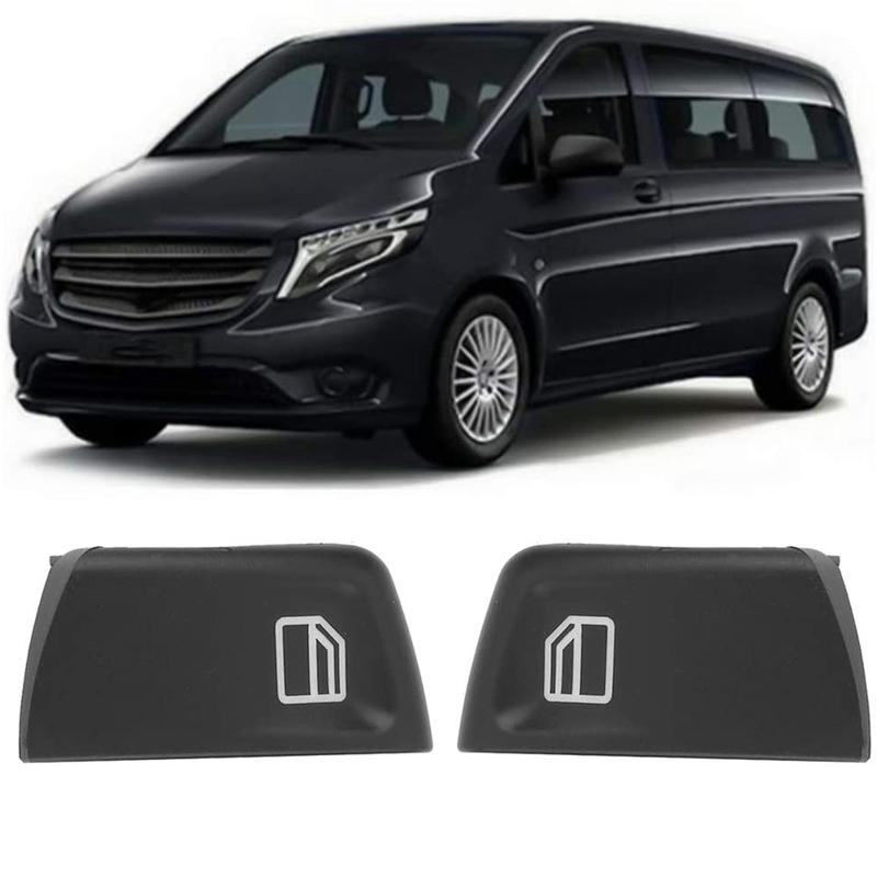 2Pcs Window Switch Button Power Window Control Switch Button Cover For Mercedes Vito Viano W639 Sprinter II 906-M53K