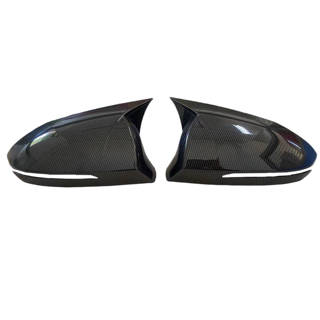 OX Horn Side Wing Mirror Cover Caps for Hyundai Tucson NX4 - Rearview Mirror Cover Shell Trim Add On Car Accessories