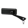 Tanax Bike Mirror Napoleon Ball Joint Mirror (Square) Black Blue Mirror Left and Right Common 10mm Positive Thread AMB-104-10