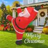 6.23FT Inflatable Toy Climb Santa Claus Xmas for Yard Lawn Party Decoration with LED Light Christmas Home Supplie Ornament Gift
