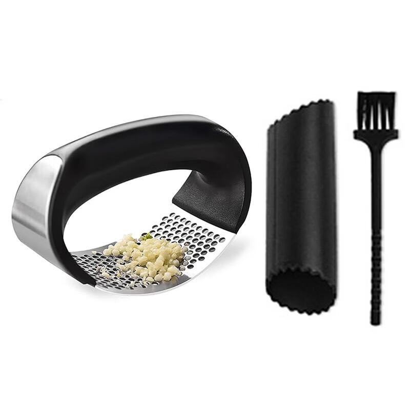 Lilang Stainless Steel Ring Garlic Press