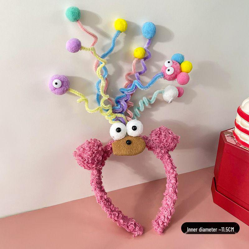 Adorable Twist Stick Face Wash Headband 2026 – Fun & Cute Hair Clip Photo Accessory