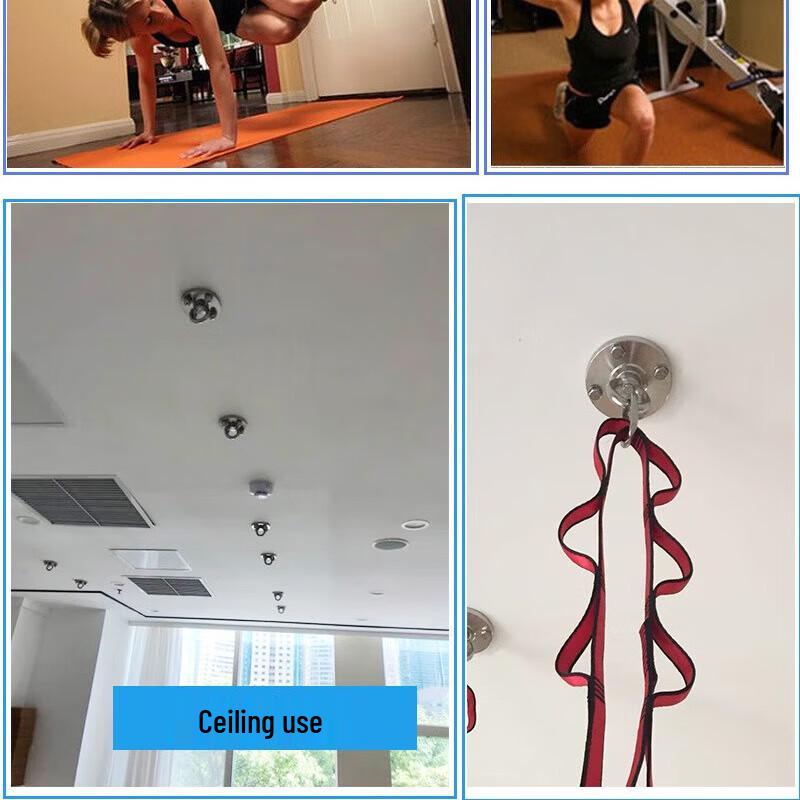 Ceiling Mount Anchor for Yoga Hammock and Suspension Training