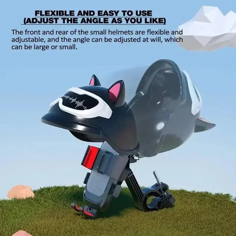 New Phone Stand Bicycle Motorcycle Phone Holder 360°Rotation Navigation Stand Sunscreen Rainproof Holders
