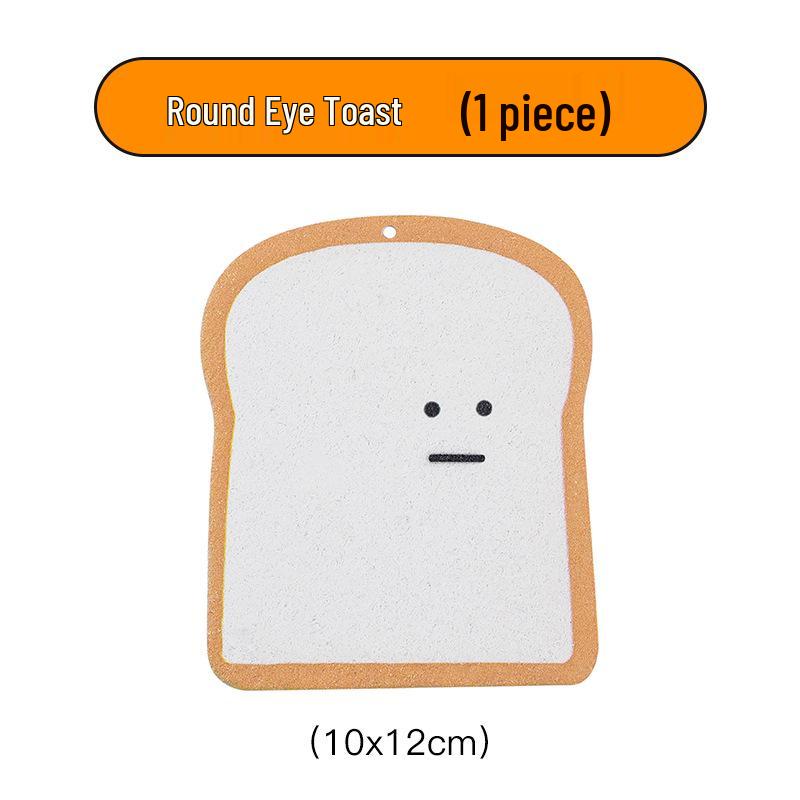 Absorbent Wood Pulp Cotton Dishwashing Sponge Scrubber
