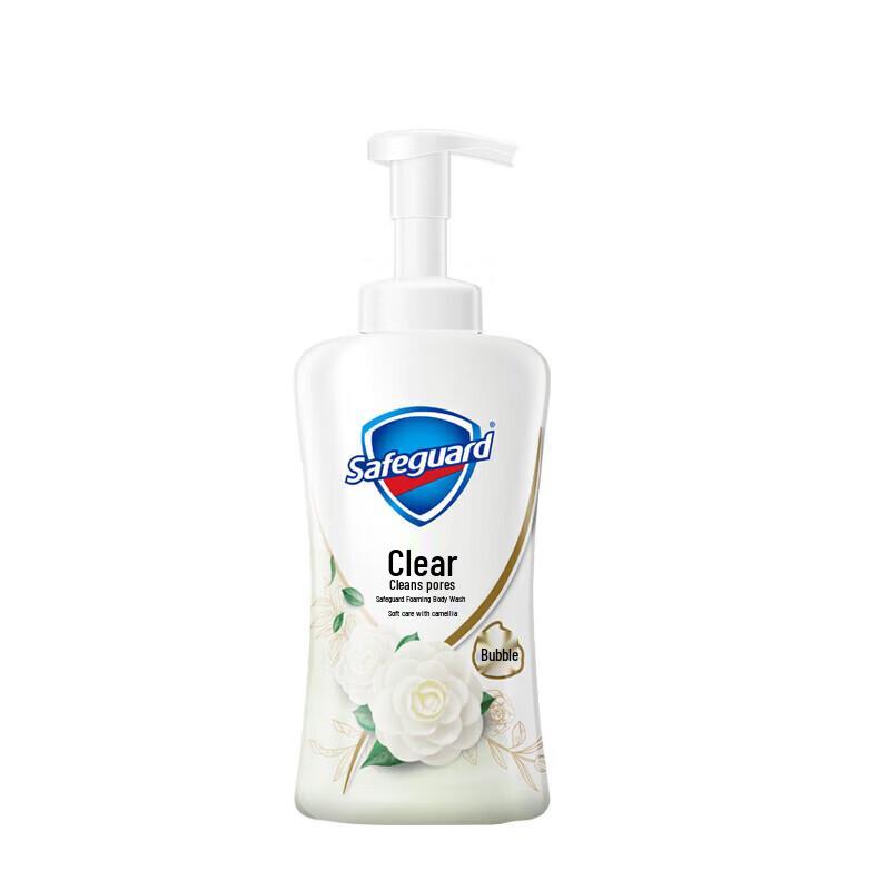 Safeguard Camellia Scented Foaming Shower Gel 500ml