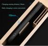 Black Plastic Car Seat Crevice Storage Box with USB Port Wireless Charging Board