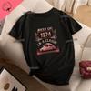 Vintage Funny Made in 1974 All Original Parts T Shirt Graphic Streetwear Short Sleeve Birthday Gifts Summer Cotton Tshirt Men