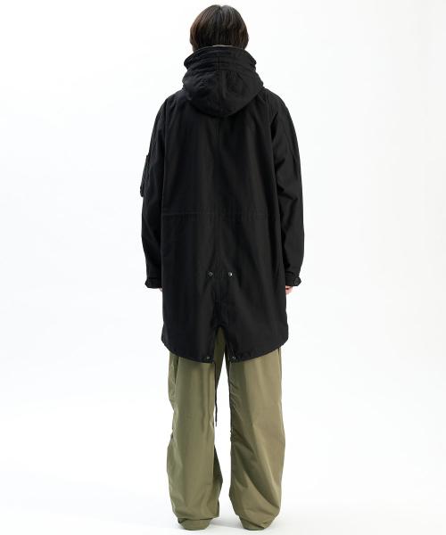 Alpha Industries M-59 Fishtail Mode Parka Black