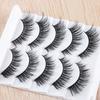 Fashion Multilayer Glam Wispy Fluffy False Eyelashes Natural Long Thick Cross Extension Tools