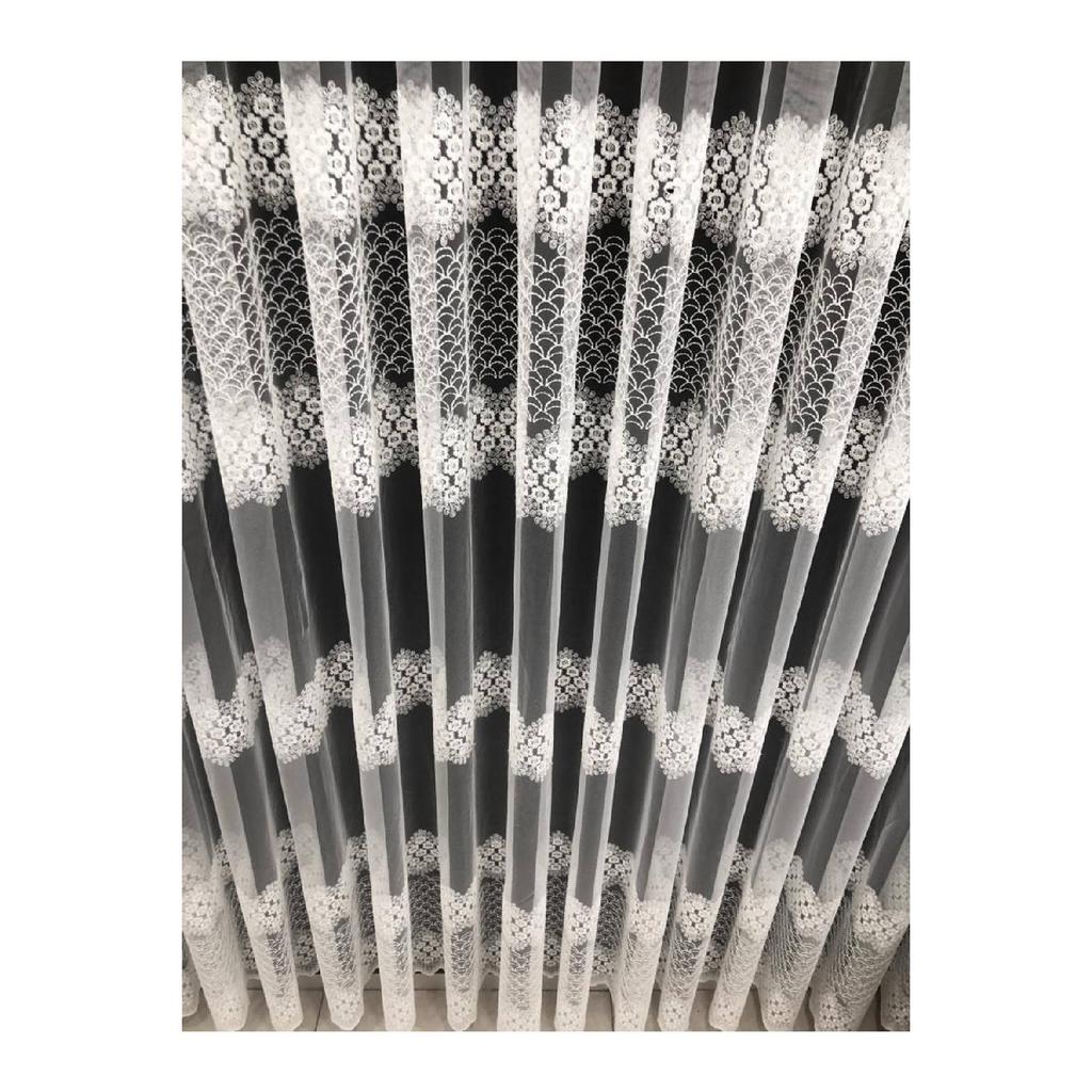 Plain Tulle Curtain 1/3 Frequent Battery
