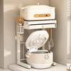 Air Fryer Metal Storage Rack Countertop Organizer over Microwave Shelf Drawers