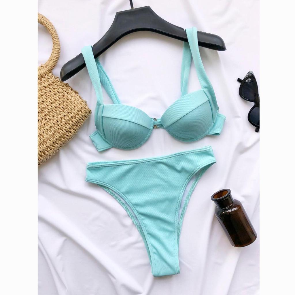 Hohe Taille Bikini Push-Up Badeanzug Weibliche Bikini Set Sexy Frauen Bademode Biquini Badeanzug Badeanzüge Bademode