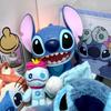 Genuine New Maktub Stitch Themed Portable Bluetooth Trendy 3d Stereo Speakers Rechargeable Desktop Collections Decoration Gifts