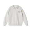 Deesha Girls' Color-Block Embroidered Polo Sweatshirt