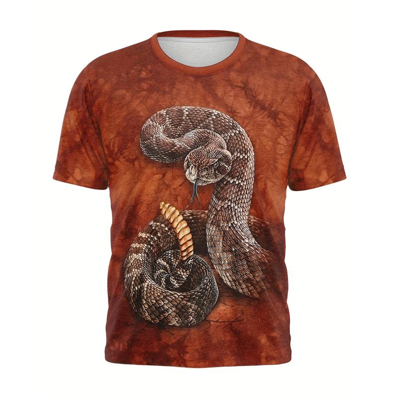 Simple Comfortable Top Fashionable Round Neck Short Sleeve Loose T-Shirts Men’s XS