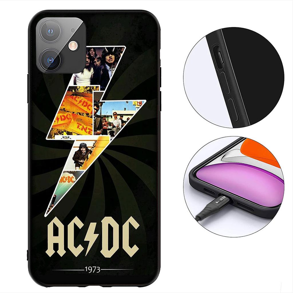 Wallpaper A-Acdc Funda Phone Cover for Motorola Moto G86 G14 G35 G34 G45 G55 G67 G75 G85 G24 G15 G54 G57 Power Casing Coque Case