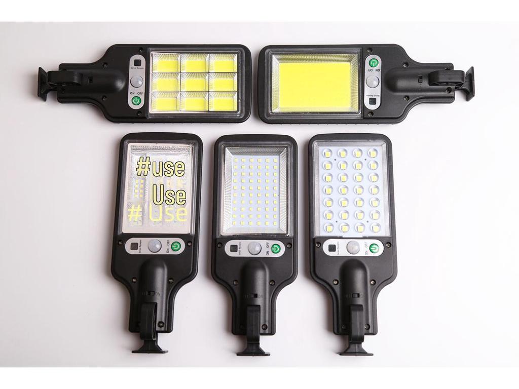 Solar LED Outdoor Wall Lamp with Motion Sensor & Remote Control
